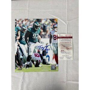 Tim Jernigan signed autographed Philadelphia Eagles 8x10 Photo JSA #WP778990